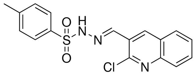 N'-((2-CHLORO-3-QUINOLINYL)METHYLENE)-4-METHYLBENZENESULFONOHYDRAZIDE