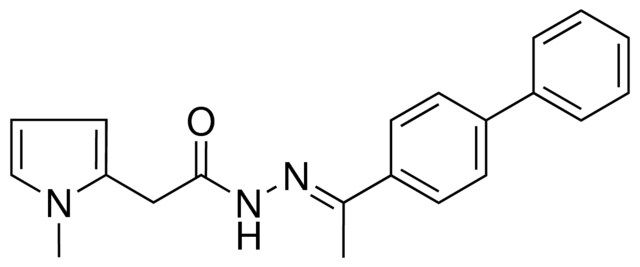 N'-(1-(1,1'-BIPHENYL)-4-YLETHYLIDENE)-2-(1-METHYL-1H-PYRROL-2-YL)ACETOHYDRAZIDE