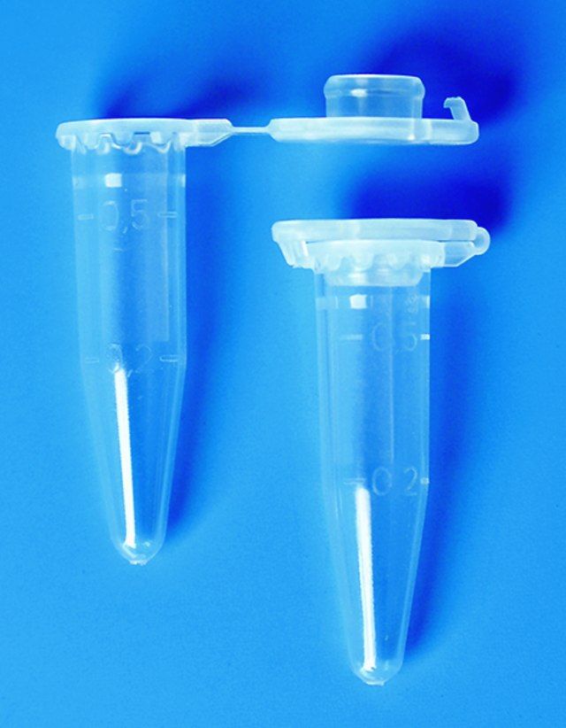 BRAND<sup>®</sup> microcentrifuge tube, 0.5 mL with lid