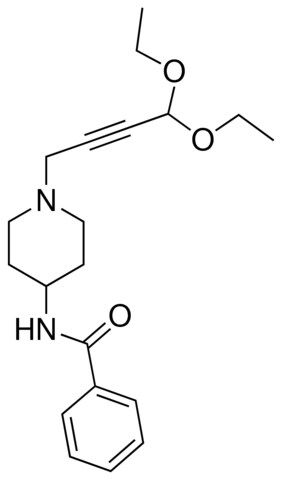 N-[1-(4,4-diethoxy-2-butynyl)-4-piperidinyl]benzamide