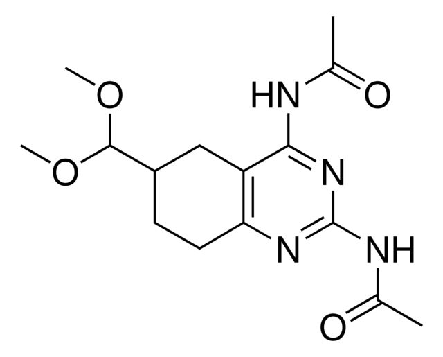 N-[2-(Acetylamino)-6-(dimethoxymethyl)-5,6,7,8-tetrahydro-4-quinazolinyl]acetamide