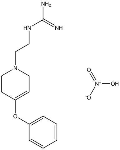 N-[2-(4-phenoxy-3,6-dihydro-1(2H)-pyridinyl)ethyl]guanidine, nitrate salt