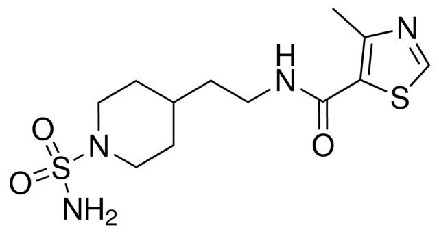 N-[2-[1-(AMINOSULFONYL)-4-PIPERIDINYL]ETHYL]-4-METHYL-1,3-THIAZOLE-5-CARBOXAMIDE