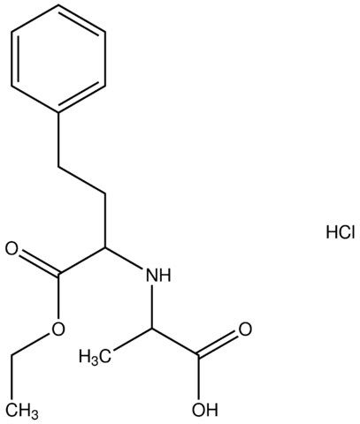 N-[1-(ethoxycarbonyl)-3-phenylpropyl]alanine hydrochloride