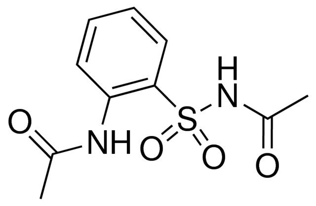 N-{2-[(acetylamino)sulfonyl]phenyl}acetamide