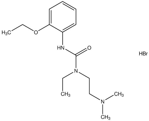 N-[2-(dimethylamino)ethyl]-N'-(2-ethoxyphenyl)-N-ethylurea hydrobromide