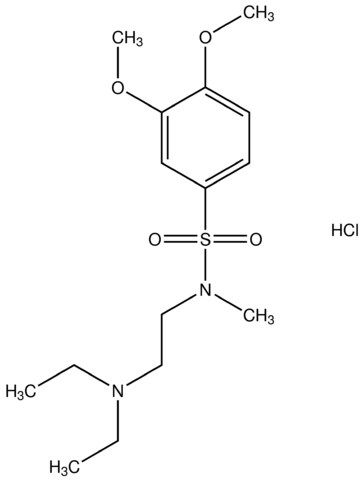 N-[2-(diethylamino)ethyl]-3,4-dimethoxy-N-methylbenzenesulfonamide hydrochloride