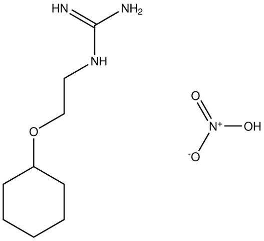 N-[2-(cyclohexyloxy)ethyl]guanidine, nitrate salt