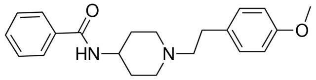 N-{1-[2-(4-methoxyphenyl)ethyl]-4-piperidinyl}benzamide