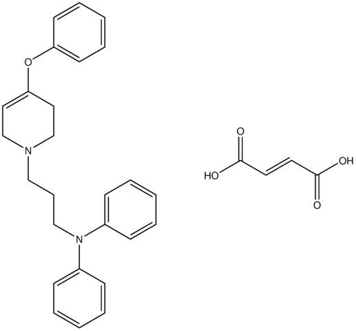 N-[3-(4-phenoxy-3,6-dihydro-1(2H)-pyridinyl)propyl]-N-phenylaniline, maleate salt