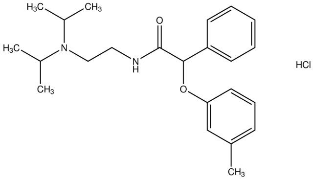 N-[2-(diisopropylamino)ethyl]-2-(3-methylphenoxy)-2-phenylacetamide hydrochloride