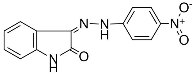 ISATIN 3-(4-NITROPHENYLHYDRAZONE)