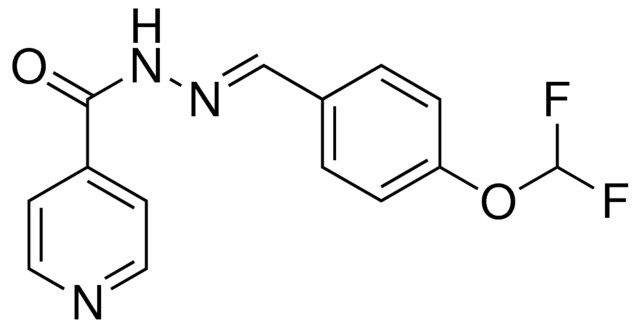 ISONICOTINIC ACID (4-DIFLUOROMETHOXY-BENZYLIDENE)-HYDRAZIDE