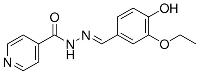 ISONICOTINIC ACID (3-ETHOXY-4-HYDROXY-BENZYLIDENE)-HYDRAZIDE