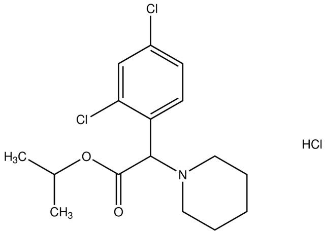 isopropyl (2,4-dichlorophenyl)(1-piperidinyl)acetate hydrochloride