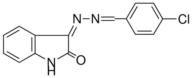 ISATIN, AZINE WITH 4-CHLOROBENZALDEHYDE