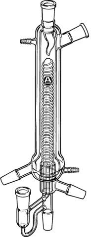 Jacketed falling-film distillation head