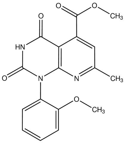 Methyl 1-(2-methoxyphenyl)-7-methyl-2,4-dioxo-1,2,3,4-tetrahydropyrido[2,3-<i>d</i>]pyrimidine-5-carboxylate