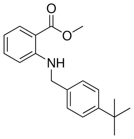 METHYL 2-((4-TERT-BUTYLBENZYL)AMINO)BENZOATE