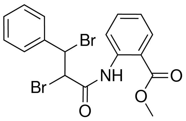 METHYL 2-(2,3-DIBROMO-3-PHENYLPROPIONAMIDO)BENZOATE