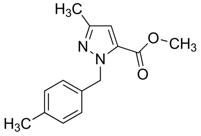 Methyl 1-(4-methylbenzyl)-3-methyl-1<i>H</i>-pyrazole-5-carboxylate