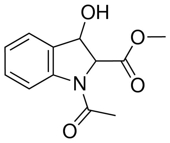 methyl 1-acetyl-3-hydroxy-2-indolinecarboxylate