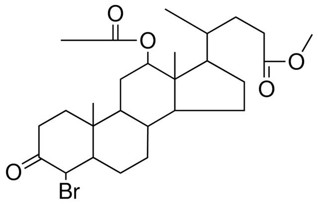 METHYL 12-ACETOXY-4-BROMO-3-OXOLITHOCHOLATE