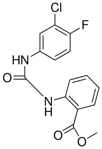 METHYL 2-(3-(3-CHLORO-4-FLUOROPHENYL)UREIDO)BENZOATE