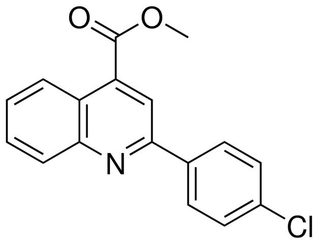 METHYL 2-(4-CHLOROPHENYL)-4-QUINOLINECARBOXYLATE