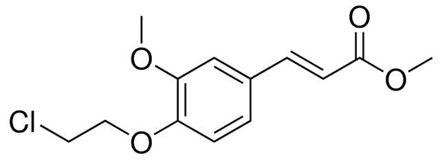 METHYL 3-(4-(2-CHLOROETHOXY)-3-METHOXYPHENYL)ACRYLATE