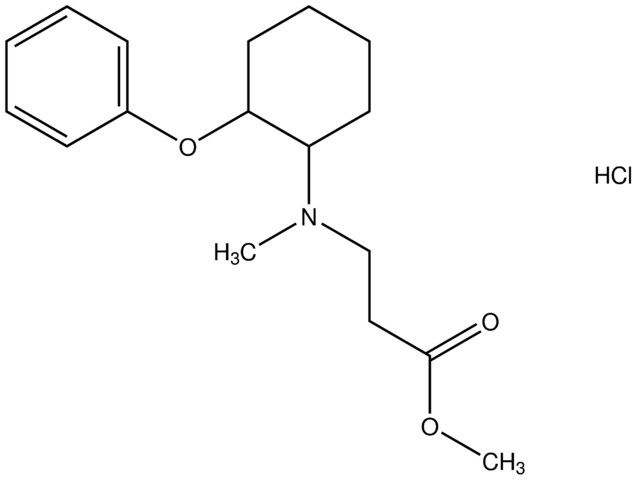 methyl 3-[methyl(2-phenoxycyclohexyl)amino]propanoate hydrochloride