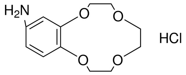 HEXAHYDRO-5,8,11,14-TETRAOXA-BENZOCYCLODODECEN-2-YLAMINE, HYDROCHLORIDE