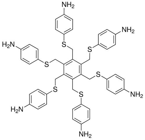 HEXAKIS(4-AMINOPHENYLTHIOMETHYL)BENZENE