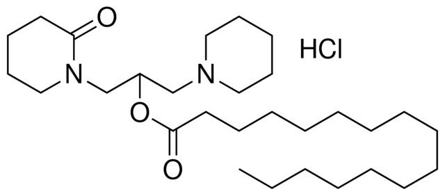 HEXADECANOIC ACID 2-(2-OXO-PIPERIDIN-1-YL)-1-PIPERIDIN-1-YLMETHYL-ET ESTER, HCL