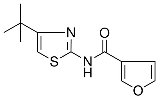 FURAN-3-CARBOXYLIC ACID (4-TERT-BUTYL-THIAZOL-2-YL)-AMIDE