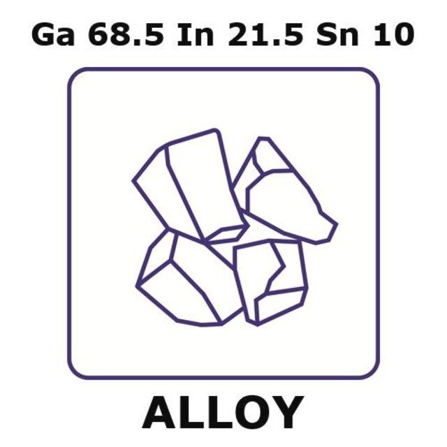 Gallium-indium-tin alloy, Ga68.5In21.5Sn10