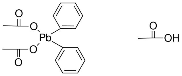 DIPHENYLPLUMBYLENE DIACETATE (CONTAINS ACETIC ACID OF CRYSTALLIZATION)