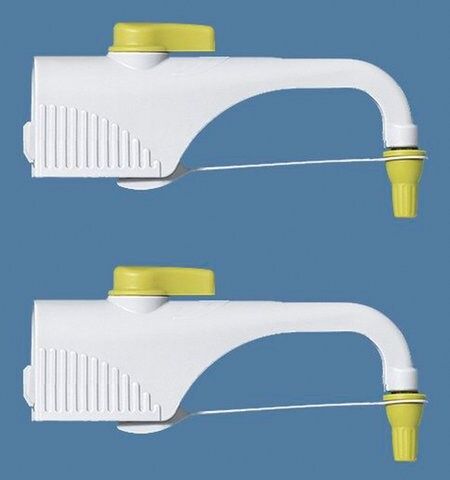 Discharge tube with recirculation valve for Dispensette<sup>®</sup> S