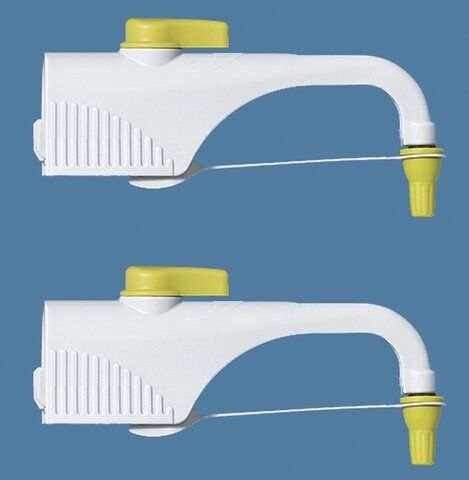 Discharge tube with recirculation valve for Dispensette<sup>®</sup> S