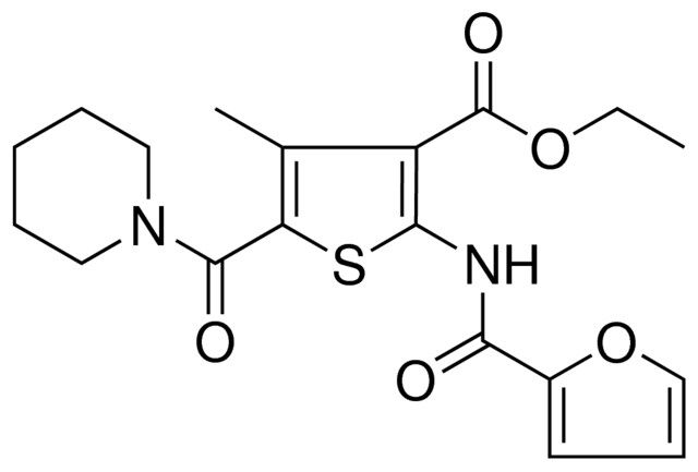 ETHYL 2-(2-FUROYLAMINO)-4-METHYL-5-(1-PIPERIDINYLCARBONYL)-3-THIOPHENECARBOXYLATE