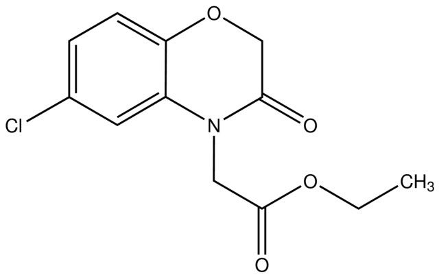 Ethyl 2-(6-chloro-2,3-dihydro-3-oxobenzo[<i>b</i>][1,4]oxazin-4-yl)acetate