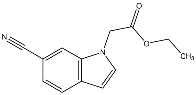 ethyl 2-(6-cyano-1H-indol-1-yl)acetate