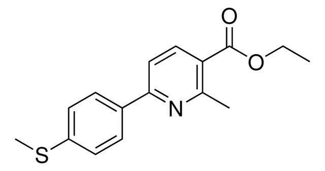 Ethyl 2-methyl-6-(4-(methylthio)phenyl)pyridine-3-carboxylate