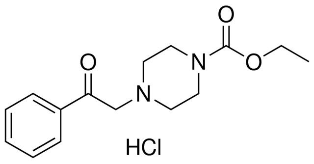 ETHYL 4-(2-OXO-2-PHENYLETHYL)-1-PIPERAZINECARBOXYLATE HYDROCHLORIDE