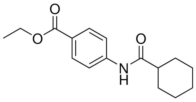 ETHYL 4-((CYCLOHEXYLCARBONYL)AMINO)BENZOATE