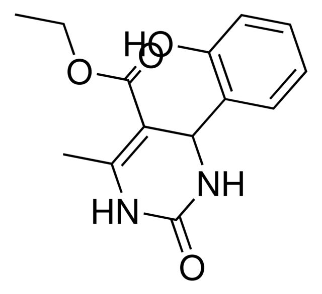 Ethyl 4-(2-hydroxyphenyl)-6-methyl-2-oxo-1,2,3,4-tetrahydro-5-pyrimidinecarboxylate