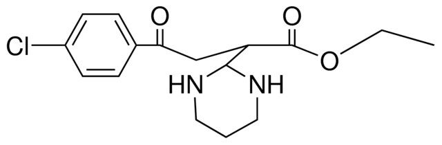 ETHYL 4-(4-CHLOROPHENYL)-2-(1,2,3,4,5,6-HEXAHYDRO-2-PYRIMIDINYL)-4-OXOBUTYRATE