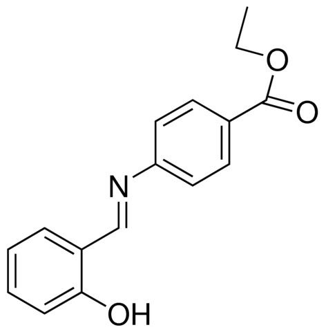 ETHYL 4-(2-HYDROXYBENZYLIDENEAMINO)BENZOATE