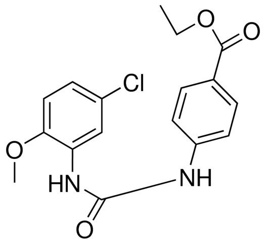 ETHYL 4-(5-CHLORO-2-METHOXYPHENYLUREIDO)BENZOATE