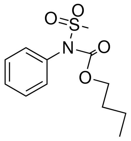 BUTYL N-(METHYLSULFONYL)-N-PHENYLCARBAMATE